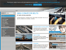 Tablet Screenshot of imas-conveyors.com